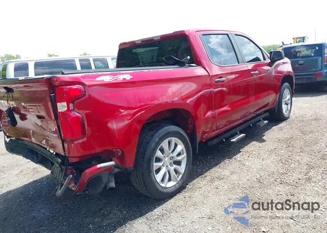 2021 Chevrolet Silverado K1500 Custom from USA, damaged, VIN 3GCPYBEH6MG173072